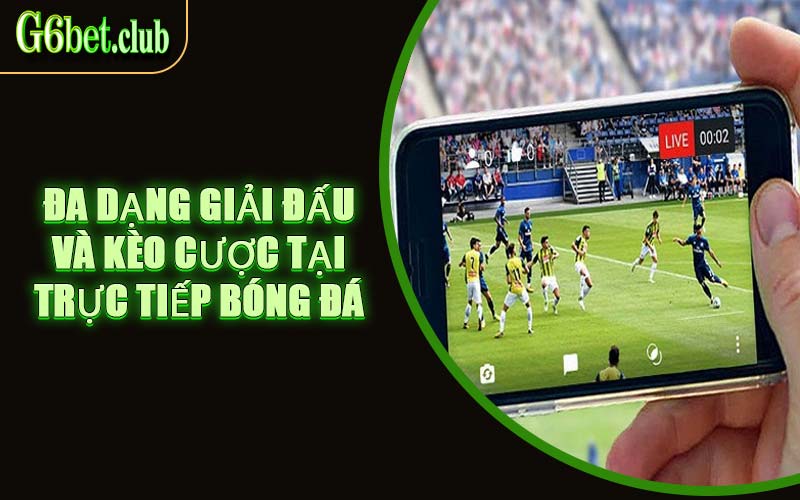 Đa Dạng Giải Đấu Và Kèo Cược Tại Trực Tiếp Bóng Đá