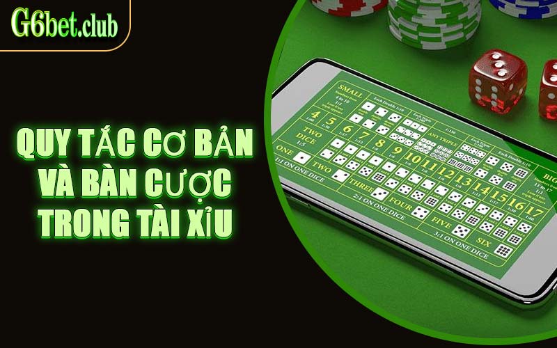 Quy Tắc Cơ Bản Và Bàn Cược Trong Tài Xỉu